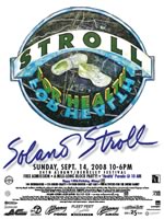 34th Annual Solano Stroll poster "Stroll  for Health"